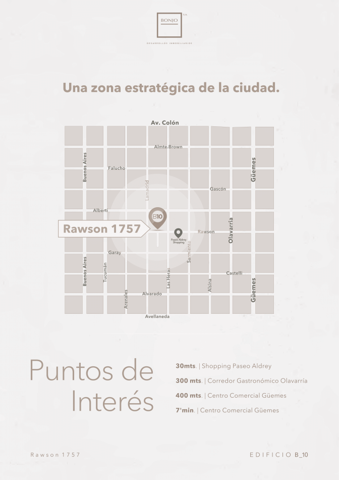 VIVI BONJO X, DEPTOS 1 Y 2 AMB A ESTRENAR ZONA ALDREY 