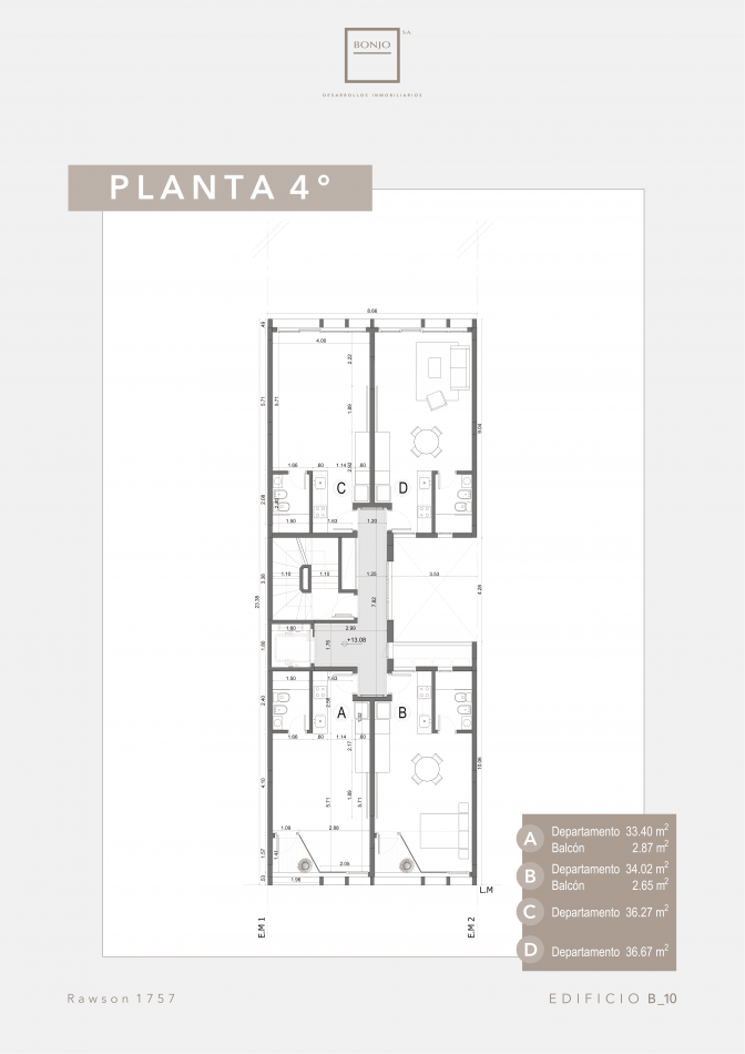 VIVI BONJO X, DEPTOS 1 Y 2 AMB A ESTRENAR ZONA ALDREY 