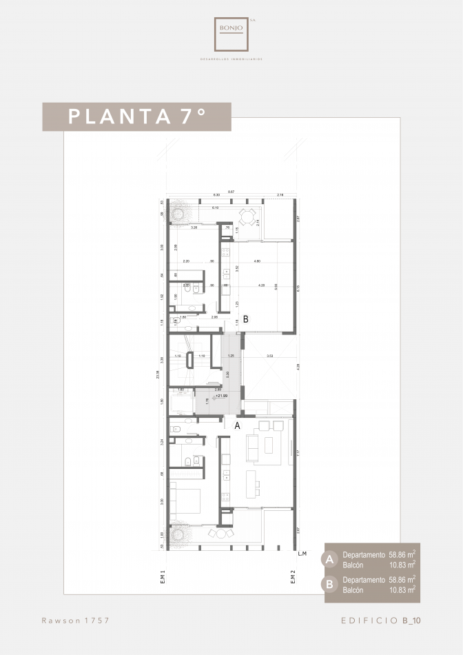 VIVI BONJO X, DEPTOS 1 Y 2 AMB A ESTRENAR ZONA ALDREY 