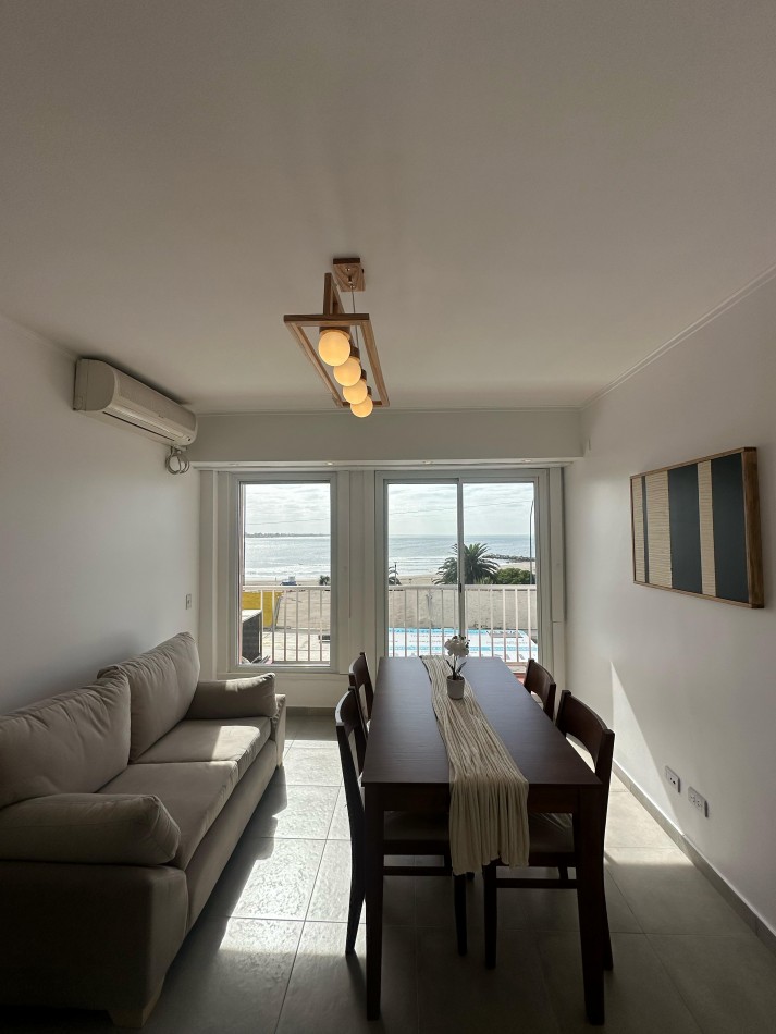 Departamento de 3 Amb. con cochera y balcon terraza!!! Hermosa vista al mar