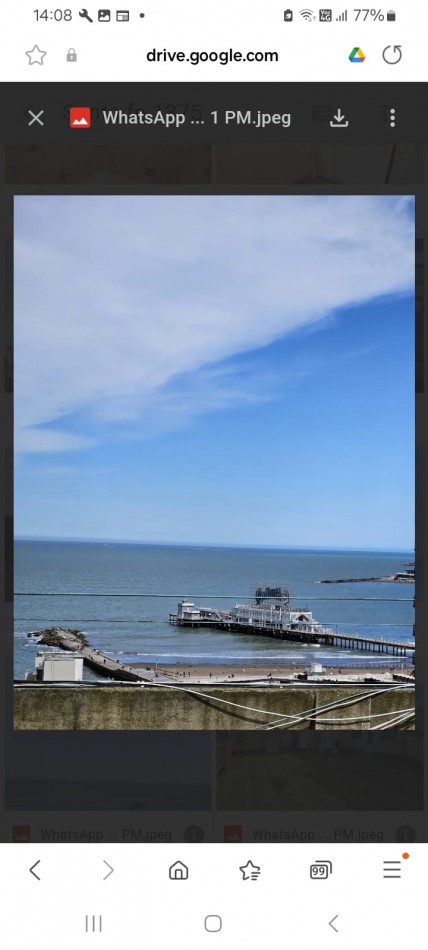  Dto de 2 Amb.  con dep.  Lateral.  ¡¡¡Excelente vista al Mar!!!  