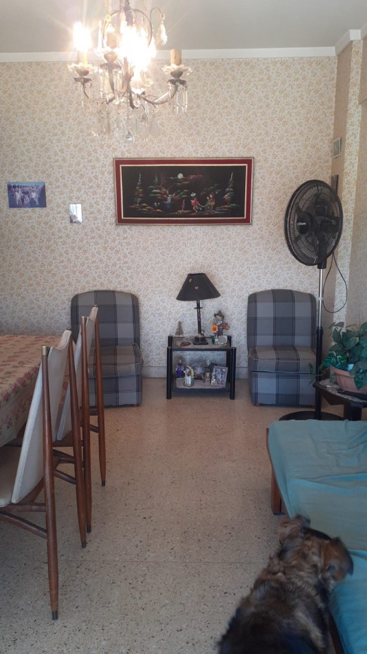EXCELENTE 2 AMB, AL FRENTE, CON BALCON, PASEO ALDREY, VISTA EDIFICIO HISTORICO, AMOBLADO, MUY LUMINOSO