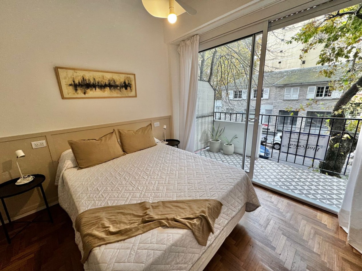 DEPARTAMENTO 2 AMB. ¡¡¡A LA CALLE CON BALCON!!! TOTALMENTE RECICLADO. AMOBLADO, DECORADO