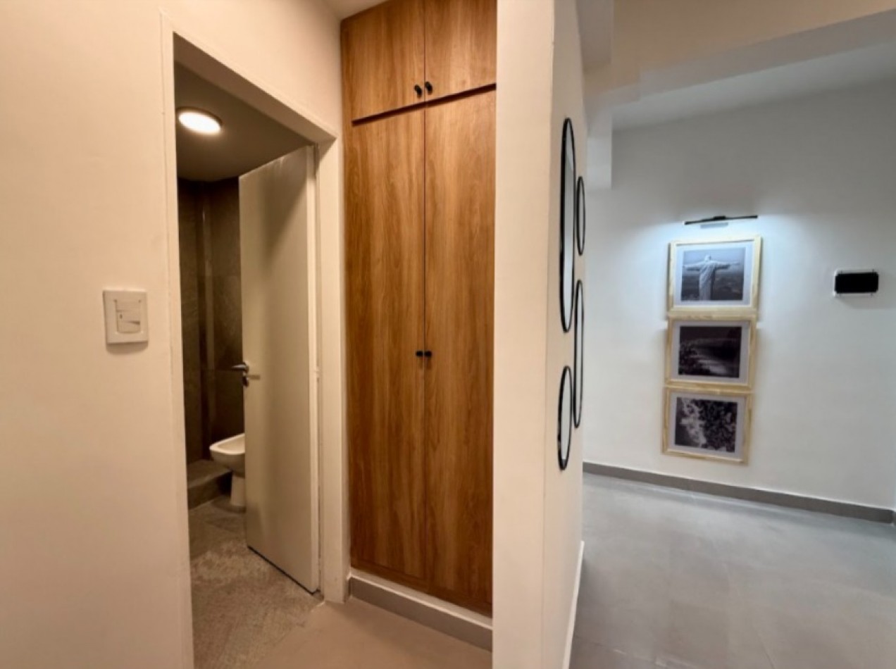 Magnifico departamento de 3 amb. a la calle con balcon saliente.  totalmente amoblado !!! 