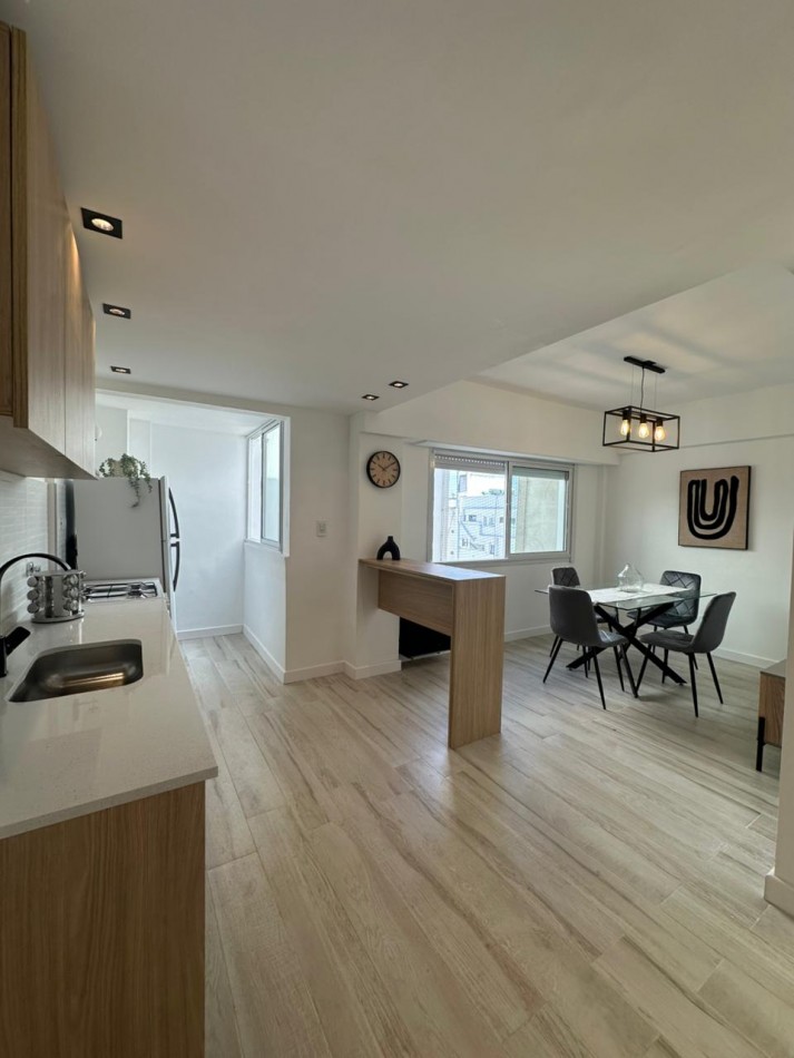 DTO. DE 2 AMB. RECICLADO !!! EXCELENTE!! AMOBLADO !!