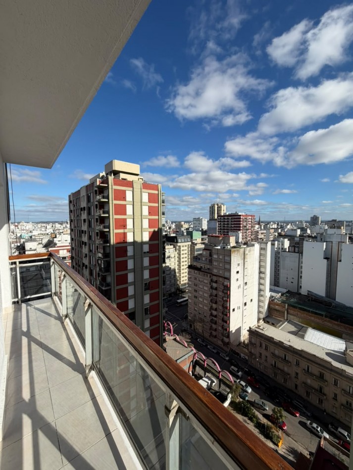 EXTRAORDINARIO DTO. 2 AMB. CON COCHERA FIJA !! VISTA PANORAMICA !! EQUIPADO !!
