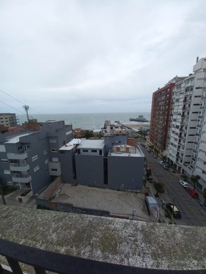 DTO. DE 3 AMB. MUY LINDA PANORAMICA VISTA AL MAR !!!! AMOBLADO.