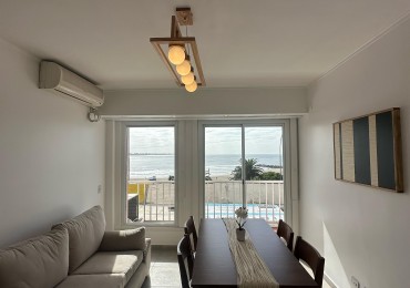 Departamento de 3 Amb. con cochera y balcon terraza!!! Hermosa vista al mar