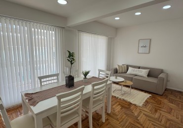 DEPARTAMENTO 4 AMB. ¡¡¡A LA CALLE RECICLCADO A ESTRENAR!!! CON BALCON TERRAZA, VISTA LATERAL AL MAR. 