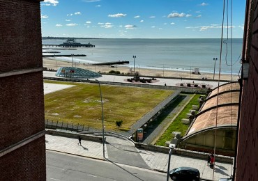 HERMOSO AMB. CON VISTA AL MAR !! LATERAL !! BALCON FRANCES !!